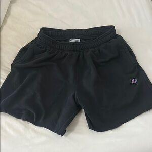 Champion Black Casual Shorts